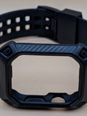 SUPCASE UB Pro Apple Watch 11/10 42mm Rugged Case Adjustable Strap Band-Black